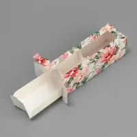 Коробка для макарун, кондитерская упаковка «Ты прекрасна», 18 х 5.5 х 5.5 см