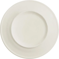 Тарелка Makalu, D178мм, фарфор, белая 18шт/уп
