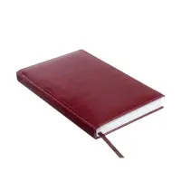 Ежедневник недатир А5 160л Небраска бордо