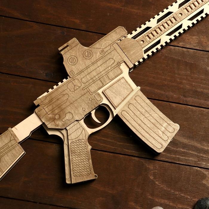 Сувенир деревянный автомат Сувенир деревянный автомат "М16"