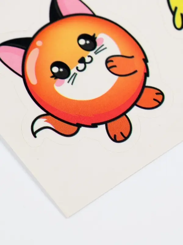 Наклейки &laquo;Зверята&raquo;, 8&times;11 см