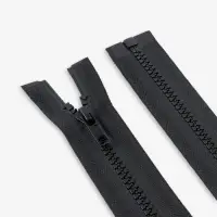 Молния &laquo;Трактор&raquo;, №5, разъёмная, замок автомат, 70 см, чёрная