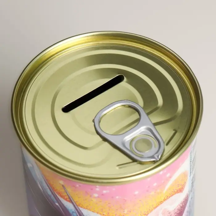 Копилка-банка металл "Накопи на волшебные мечты"