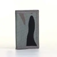 Кошелёк на липучке, серый