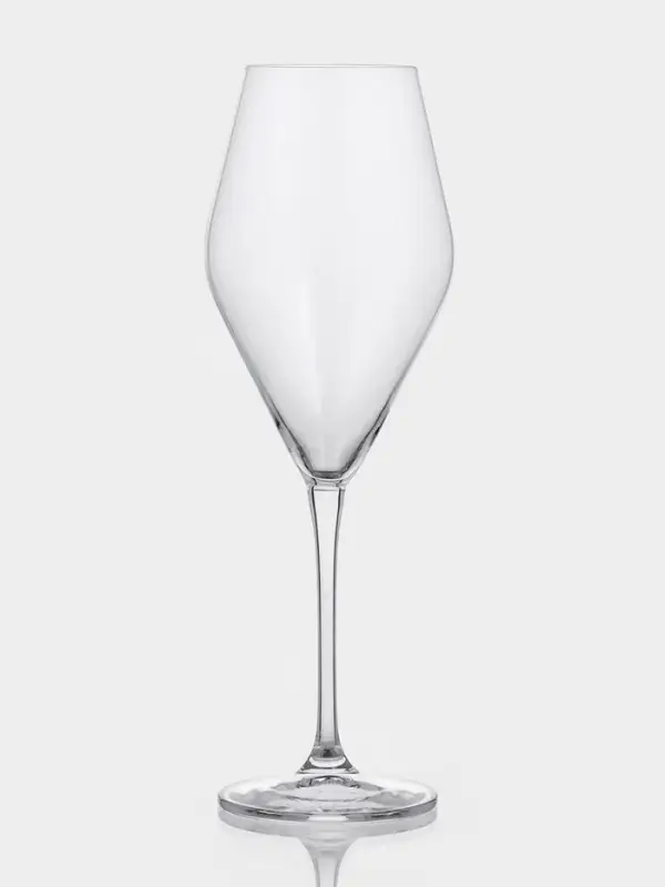 Бокалы для вина CRYSTAL BOHEMIA LOXIA, 510 мл, размер одного бокала 9&times;27 см, набор 2 шт., стекло, прозрачные