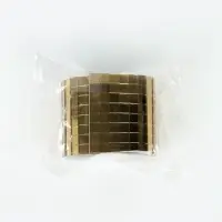 Зеркальная лента мозаика, самоклеящаяся 4 см &times; 1 м, цвет золото