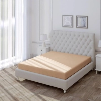 Простыня 2сп 200х220 см, страйп-дизайн, 105г/м2, Coffee cream 789230
