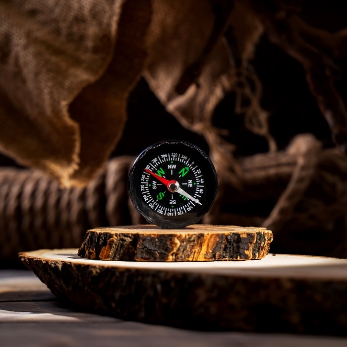 Компас Maclay DC45A, жидкостный, d=4.5 см Компас Maclay DC45A, жидкостный, d=4.5 см