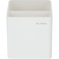 Подставка-органайзер д/канц.принадл. Deli NS011White Nusign 2 отдел,белый