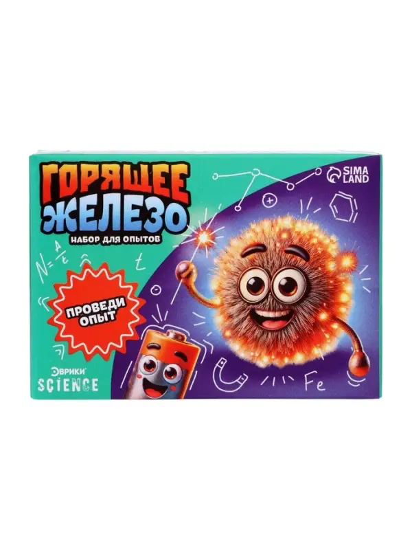 Набор для опытов "Большой набор для опытов", 6в1 ЭВРИКИ