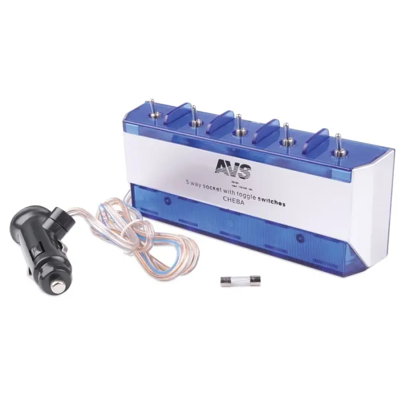 Разветвитель прикуривателя AVS 12/24 (на 5 выходов) CS501