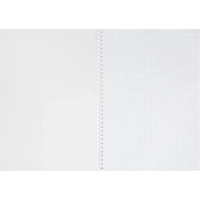 Бизнес-тетрадь А4 60л Attache Греция Голубой/Красныйклет, 65г, греб, ВД-лак