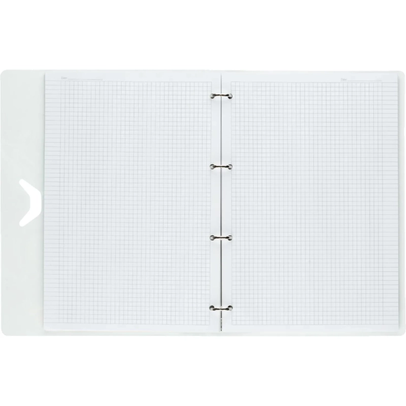 Бизнес-тетрадь А4,120л кольц/смен.бл,кл.Attache Selection Fluid Бирюзовый