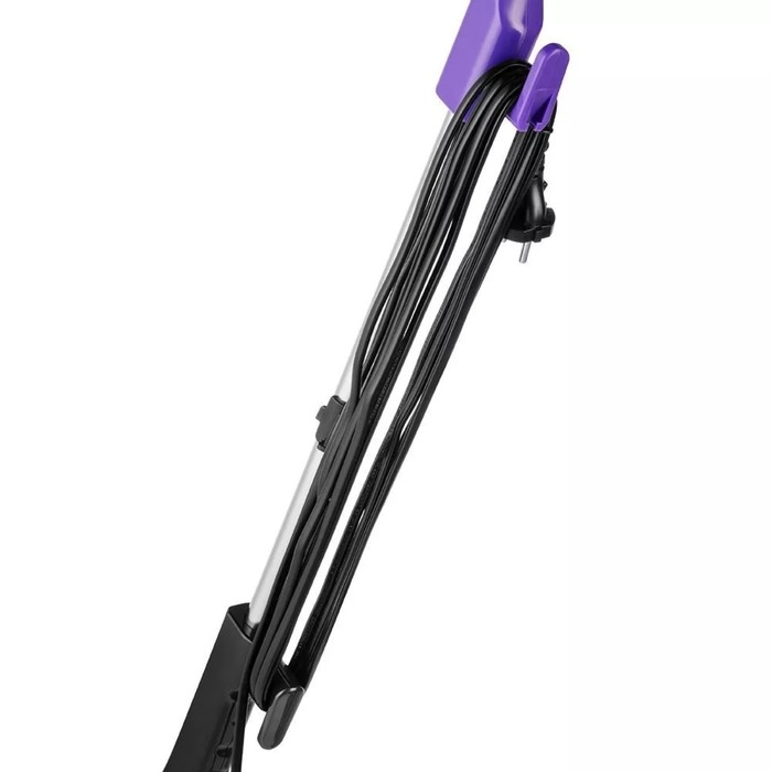 Пылесос Kitfort КТ-5156, вертикальный, 600 Вт, 1.2 л, чёрно-фиолетовый