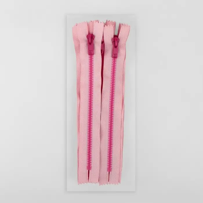 Молния «Трактор», №5, неразъёмная, замок автомат, 20 см, розовая Молния «Трактор», №5, неразъёмная, замок автомат, 20 см, розовая