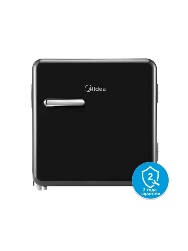 Холодильник MDRD86SLF30, черный, однокамерный, 48 л, ретро Холодильник MDRD86SLF30, черный, однокамерный, 48 л, ретро