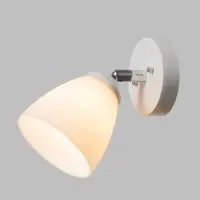 Бра BayerLux 4112/1, 1&times;40 Вт, E27, 11&times;18&times;19.5 см белое