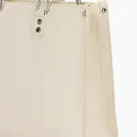 Сумка женская тоут на молнии, 31&times;10.5&times;25 см, белый