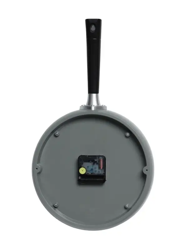 Часы настенные интерьерные &laquo;Сковорода&raquo;, для кухни, бесшумные, плавный ход, 25&times;43 см, белые, от батарейки 1&times;АА