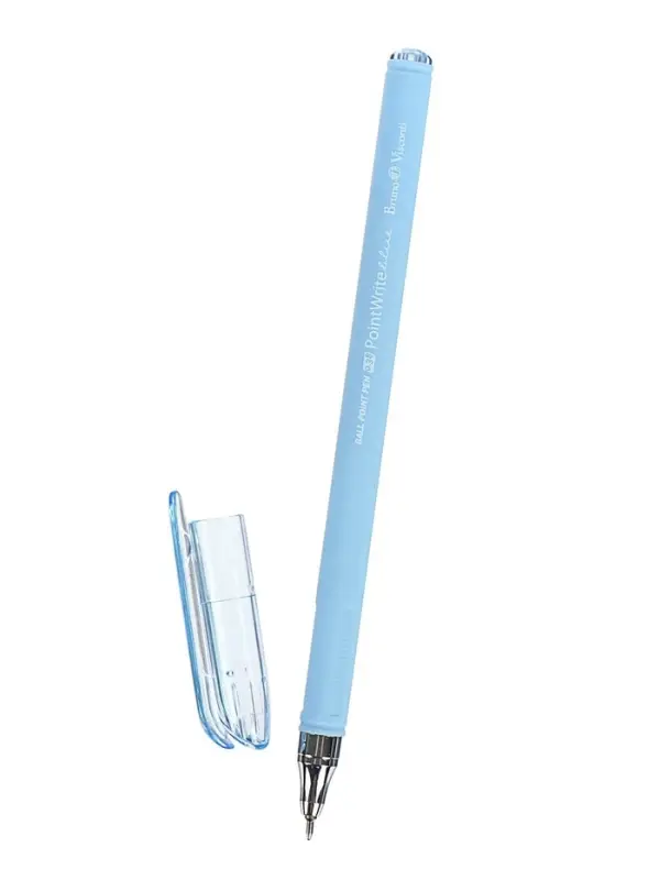 Ручка шариковая BrunoVisconti. PointWrite. Zefir, синий стержень, узел 0.38 мм, матовый корпус, МИКС