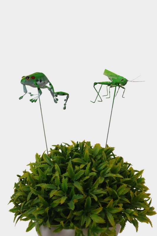 Набор штекеров «Лягушка и кузнечик», 3.5/4 см Набор штекеров «Лягушка и кузнечик», 3.5/4 см