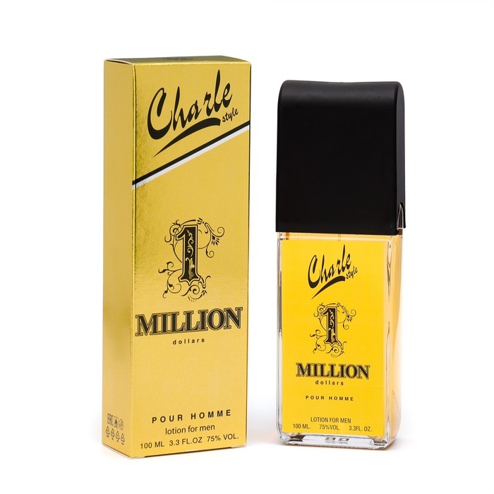 Лосьон после бритья  Лосьон после бритья "Charle style 1 million dollars", по мотивам One million, Paco Rabanne, 100 мл