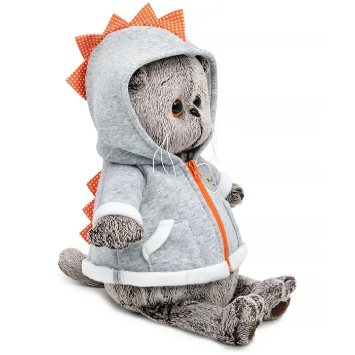 Мягкая игрушка &laquo;Кот Басик&raquo; в толстовке дракончик, 30 см, МИКС