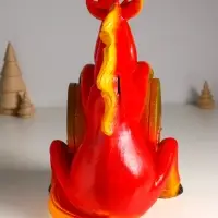 Копилка "Конь с сундуком" 27х18,5х23,5 см, цветной, гипс