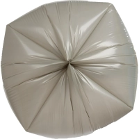 Мешки для мусора ПВД+добавка 120л 35мкм 10шт/рул серые 70х110см