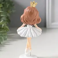Сувенир полистоун "Малышка-принцесса, маленькая балерина" 6,5х5,5х15 см