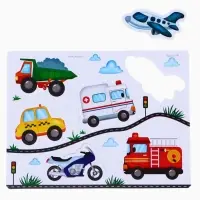 Игрушки - стикеры для купания в ванне &laquo;Машинки&raquo;, EVA, набор 12 шт.