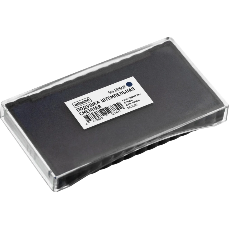 Подушка штемпельная сменная Attache синяя для артикула 1348208