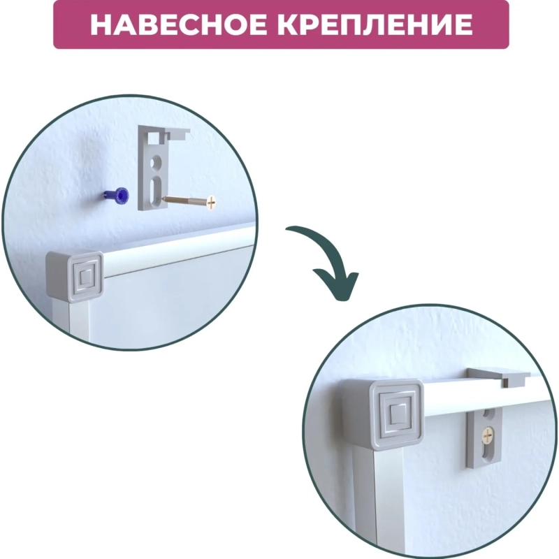 Доска магнитно-маркерная Attache 80х100см лак, алюминиевая рама