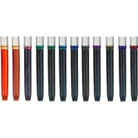 Чернила Чернильный картридж PILOT Parallel Pen 12 цветов 12 шт/уп IC-P3-AST