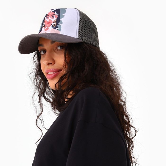 Кепка с сеткой Girl, р-р 56