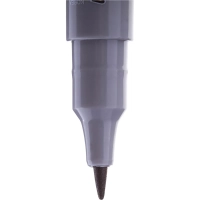 Маркер перманентный двухсторонний Crown Multi Marker Twin черный, 2мм/1мм