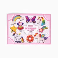 Набор для создания игрушки из фетра "Единороги", набор 9 шт.