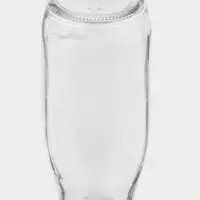 Бутыль &laquo;Лаконичность&raquo;, 350 мл, с крышкой и трубочкой, 6.5&times;15.5 см, стекло