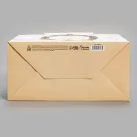 Пакет - коробка подарочная &laquo;Всё исполнит новый год&raquo;, 23&times;18&times;11 см