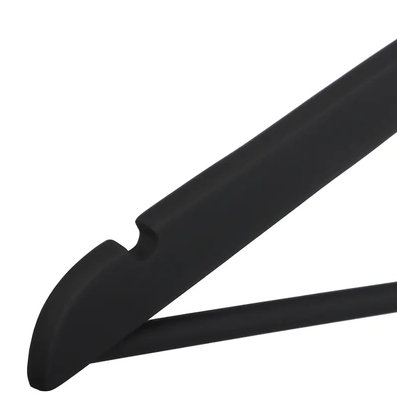 VETTA Вешалка деревянная, софт тач, 44.5x23x1.2см, черная