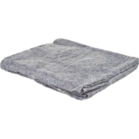 Тряпка для пола нетканое регенерир. прошивное полотно серое 80х100см 5шт/уп