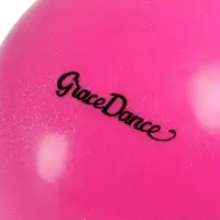 Мяч для художественной гимнастики Grace Dance, 15 см, розовый Мяч для художественной гимнастики Grace Dance, 15 см, розовый