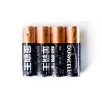 Батарейка алкалиновая Duracell Basic (CH), AA, LR06-4S, 1.5В, спайка, 4 шт