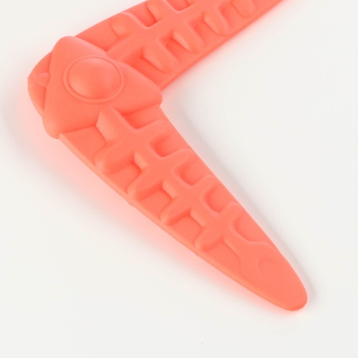 Бумеранг "Рыбы" двойной, 14,5 см, коралловый