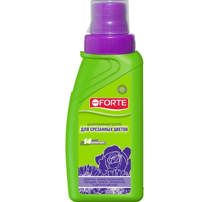 Средство  для сохранения свежести срезанных цветов Bona Forte  флакон,  285 мл,