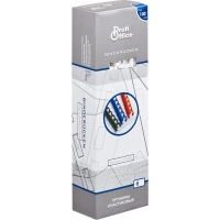 Пружины для переплета пластиковые ProfiOffice 8мм, белые 100шт/уп.