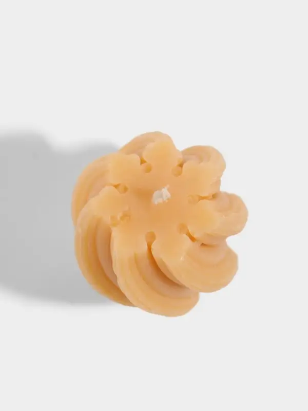 Свеча &laquo;Волнистые линии&raquo;, 5&times;5&times;6 см, соевый воск, МИКС