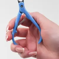 Кусачки маникюрные для кутикулы, 11 см, длина лезвия-8 мм, МИКС