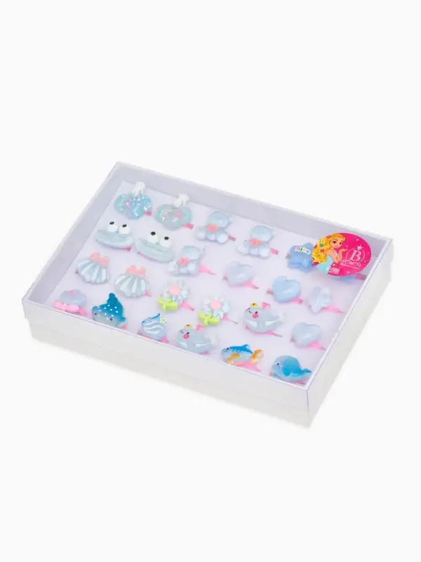 Кольцо «Выбражулька» русалка, форма МИКС, цветное, безразмерное Кольцо «Выбражулька» русалка, форма МИКС, цветное, безразмерное