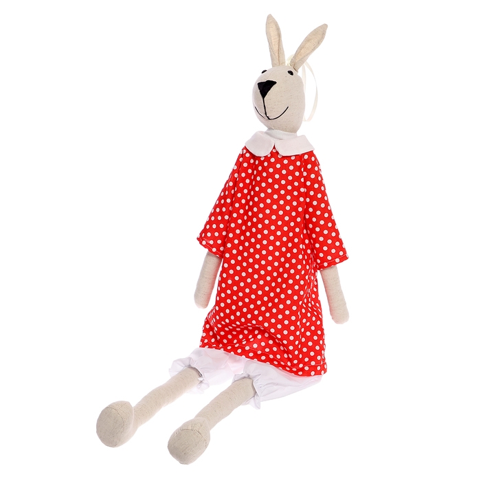 Мягкая игрушка «Зайка Тильда», 83 см, цвета МИКС Мягкая игрушка «Зайка Тильда», 83 см, цвета МИКС